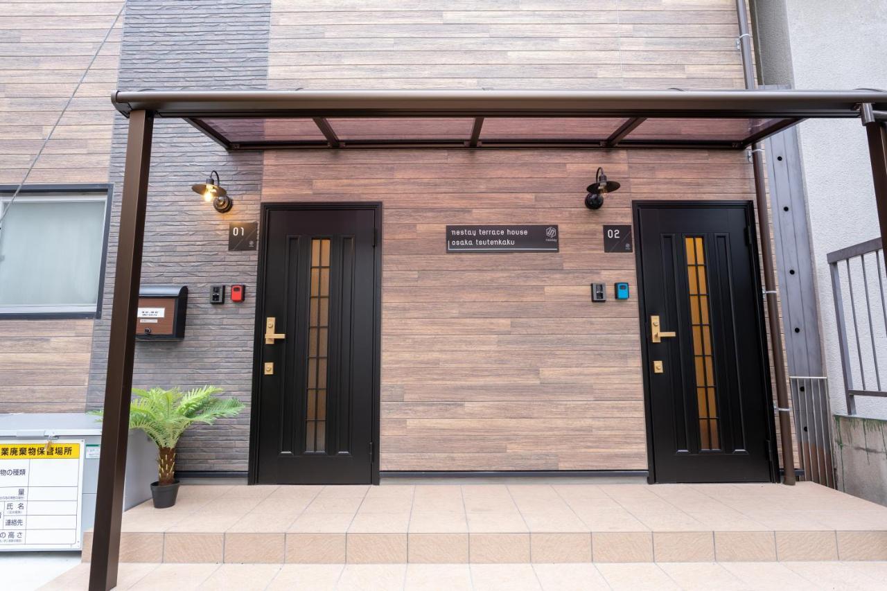 Nestay Terrace House Osaka Tsutenkaku Exterior foto